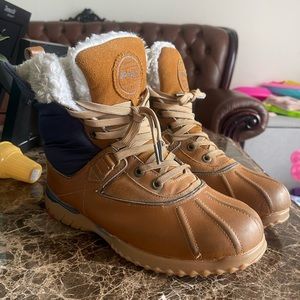 Pajar Women's Size US 8-8.5 M Iceland Waterproof Winter Snow Boot Brown Lace Up